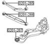 NISSA 55501JD00A Control Arm-/Trailing Arm Bush